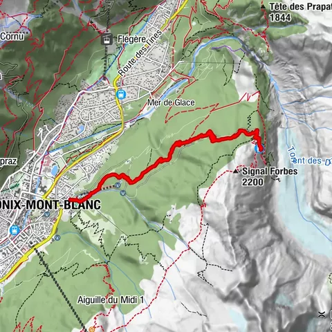 Chamonix-Mont-Blanc, Auvergne-Rhône-Alpes/France