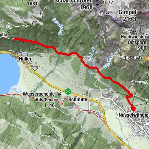 Nesselwängle, Tirol/Österreich
