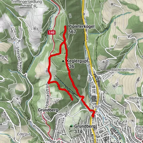 Haselgraben, Oberösterreich/Österreich
