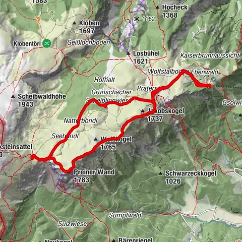 Reichenau an der Rax, Niederösterreich/Österreich