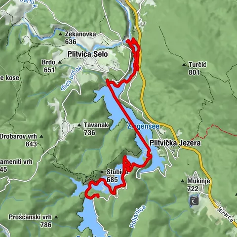 Plitvički Ljeskovac, Kroatien
