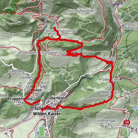 Scheffau am Wilden Kaiser, Tirol/Österreich