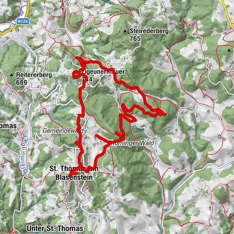 St. Thomas am Blasenstein, Oberösterreich/Österreich