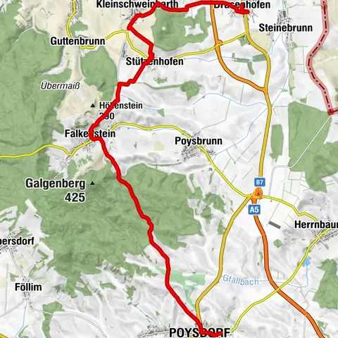 Drasenhofen Wandern
