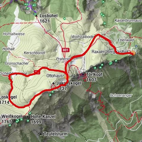 Reichenau an der Rax, Niederösterreich/Österreich