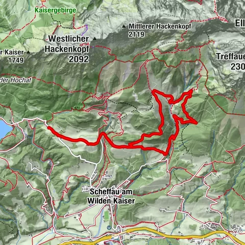 Scheffau am Wilden Kaiser, Tirol/Österreich