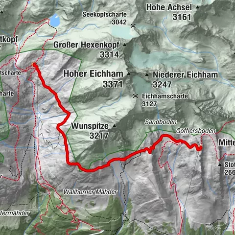 Hüttentour Etappe 2 - Eisseehütte - Bonn-Matreier-Hütte