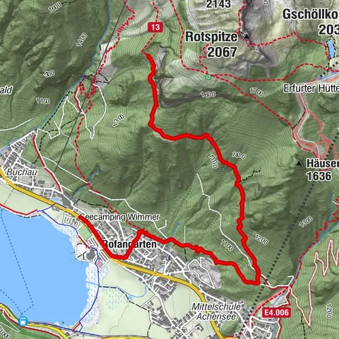 Alfazalm Rückweg