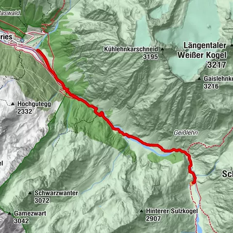 Längenfeld, Tirol/Österreich