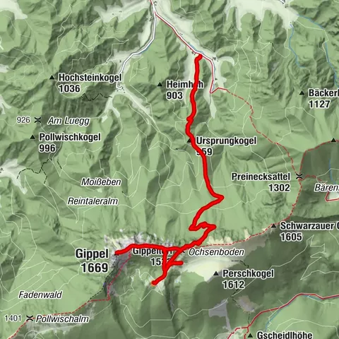 St. Aegyd am Neuwalde, Niederösterreich/Österreich