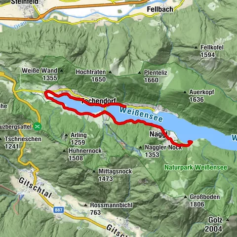 Weißensee, Kärnten/Österreich