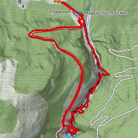 Raggaschlucht, Kärnten
