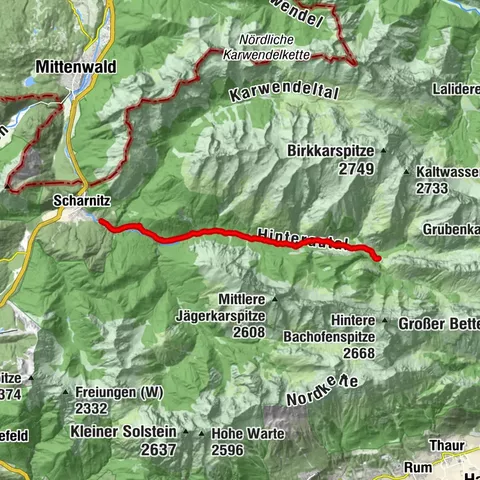 Scharnitz, Tirol/Österreich