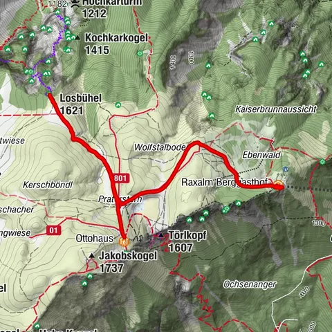 Reichenau an der Rax, Niederösterreich/Österreich