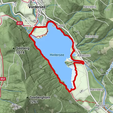 Vordersee, Salzburg/Österreich