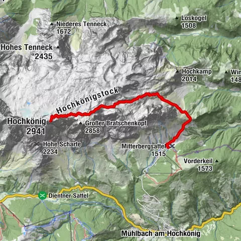 Hochkönig, Salzburg/Österreich