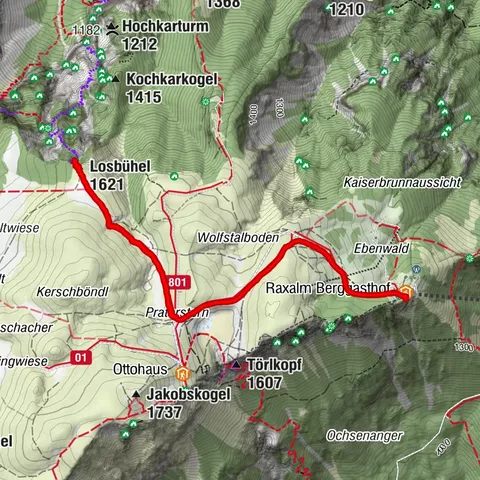 Reichenau an der Rax, Niederösterreich/Österreich