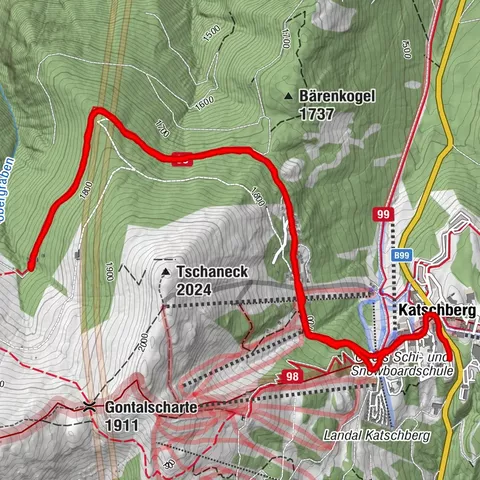 Katschberg, Kärnten/Österreich