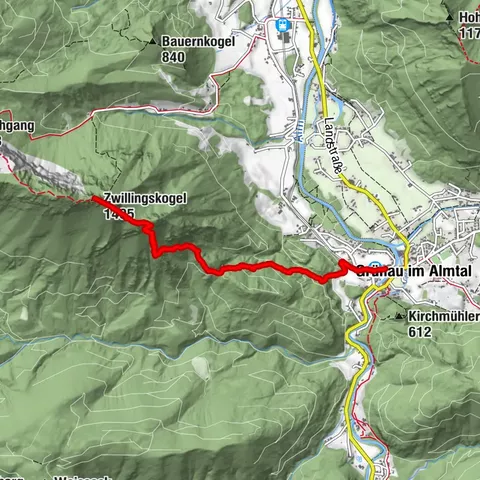Grünau im Almtal, Oberösterreich/Österreich
