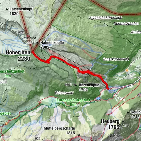 Hoher Ifen, Vorarlberg/Österreich