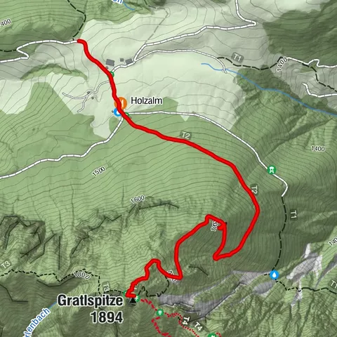 Gratlspitze, Tirol/Österreich