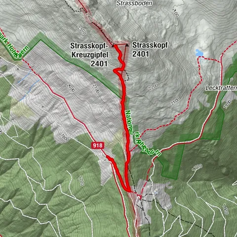 Strasskopf-Kreuzgipfel, Tirol/Österreich