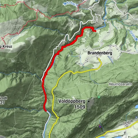 Tiefenbachklamm Kramsach/Brandenberg