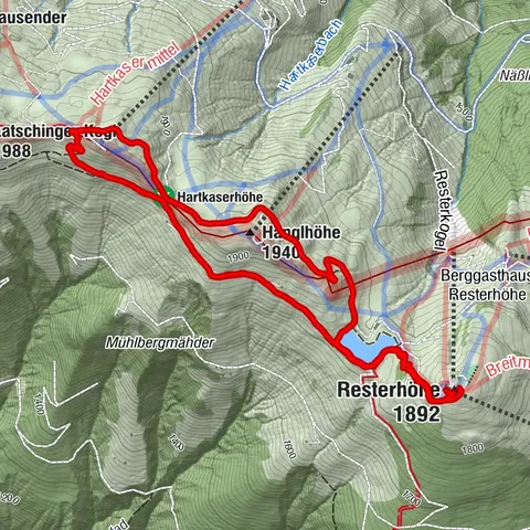Resterhöhe, Salzburg/Österreich