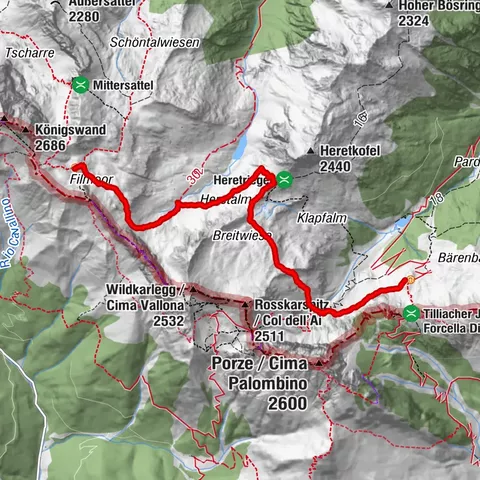 Obertilliach, Tirol/Österreich