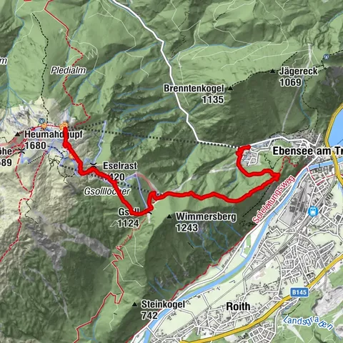 Ebensee am Traunsee, Oberösterreich/Österreich