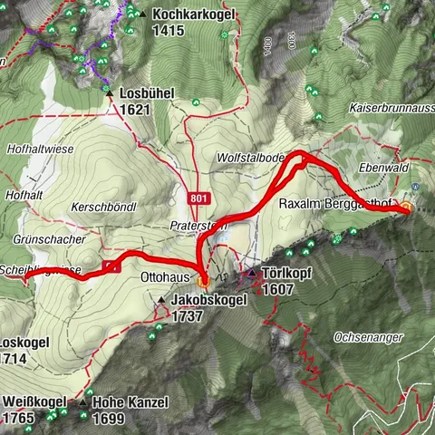 Reichenau an der Rax, Niederösterreich/Österreich