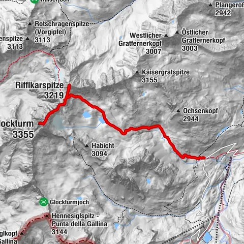 Kaunertal, Tirol/Österreich