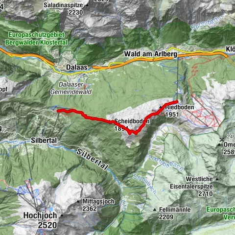 Silbertal, Vorarlberg/Österreich