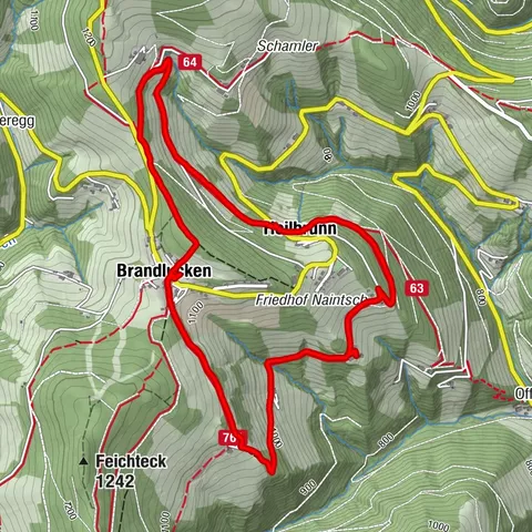 Brandlucken, Steiermark/Österreich
