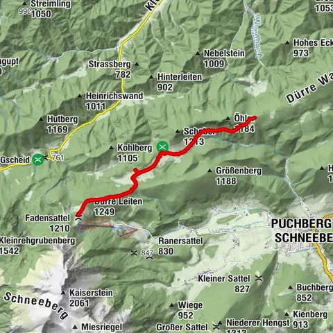 Puchberg am Schneeberg, Niederösterreich/Österreich