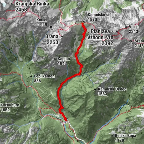 Kamnik Wandern