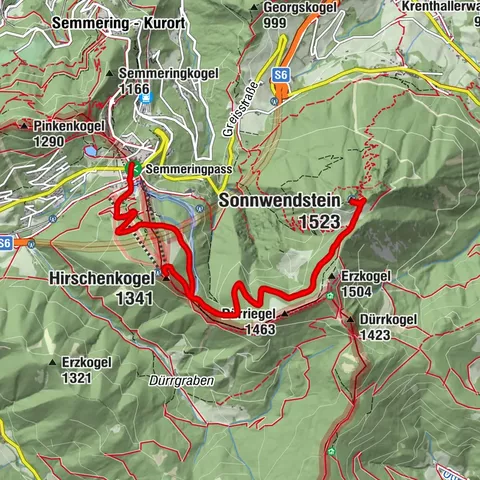 Hirschenkogel, Lower Austria/Austria