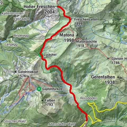 Laterns, Vorarlberg/Österreich