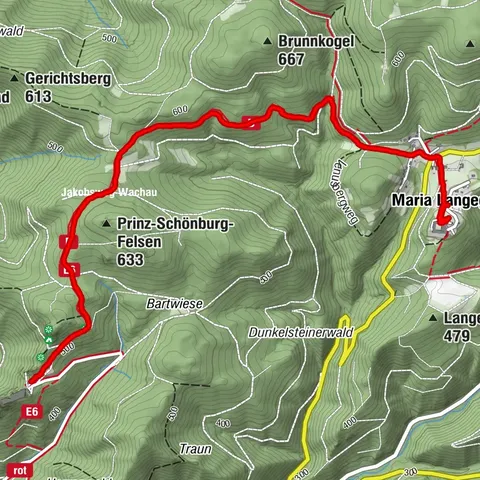 Von Maria Langegg nach Ruine Aggstein