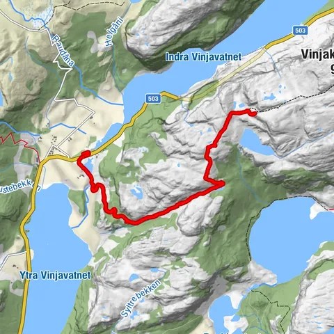 Bjerkreim, Rogaland/Norwegen