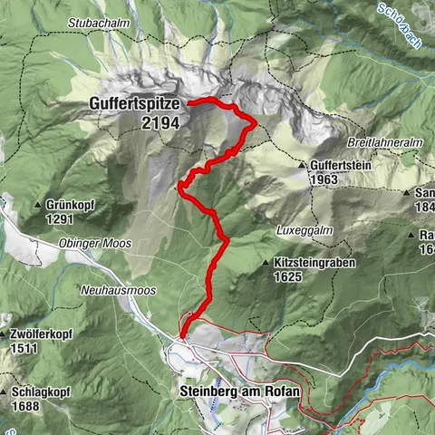 Steinberg am Rofan, Tirol/Österreich