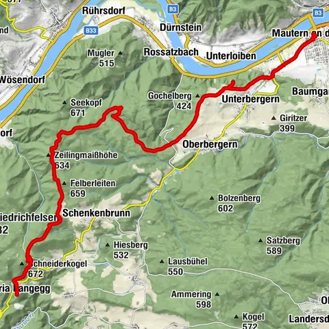 Mautern an der Donau, Niederösterreich/Österreich