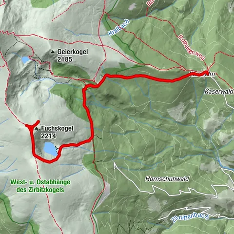Fuchskogel, Steiermark/Österreich