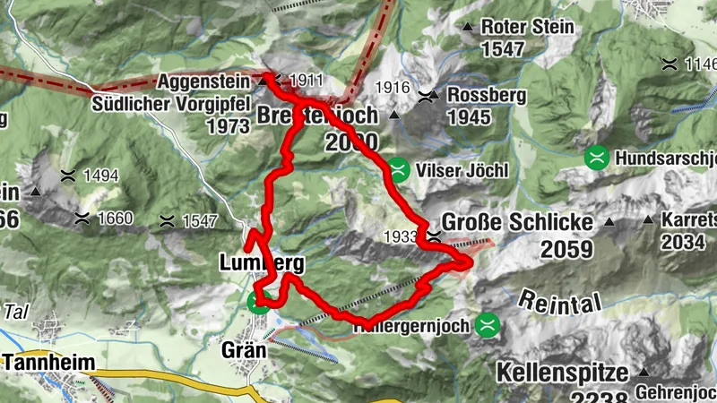 Aggenstein Variante 2