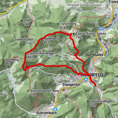 Lorenzipechkogel - Schneerosenwarte