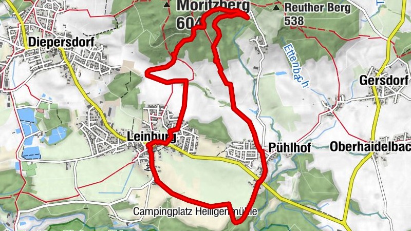 Genusswanderung einmal rund um Leinburg