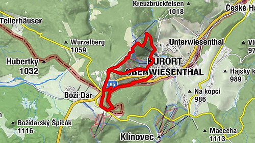 Zechengrund und Fichtelberg - Rundwanderung mit Ausblick