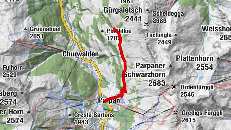 Parpan - Tschugga - Foppa