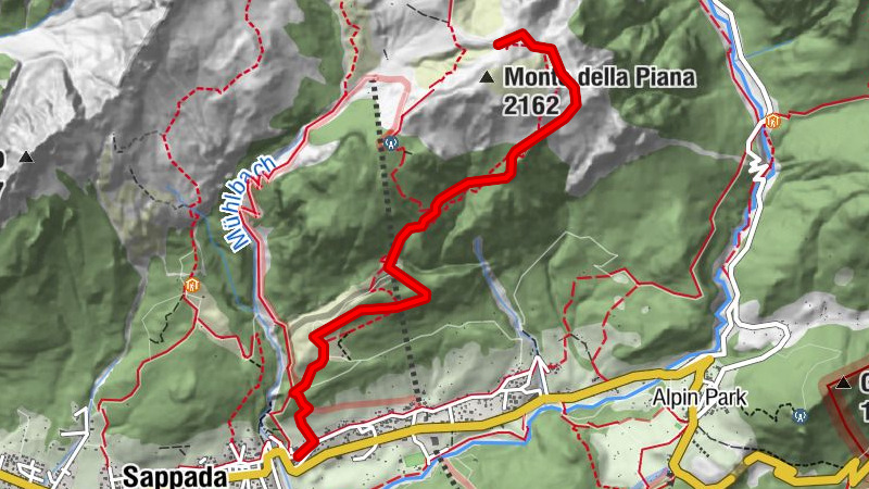 24 NATURPFAD AM MONTE DELLA PIANA - Sappada