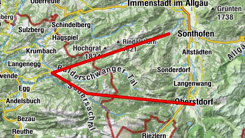 Gunzesried, Hittisau, Rohrmoostal, Gunzesried